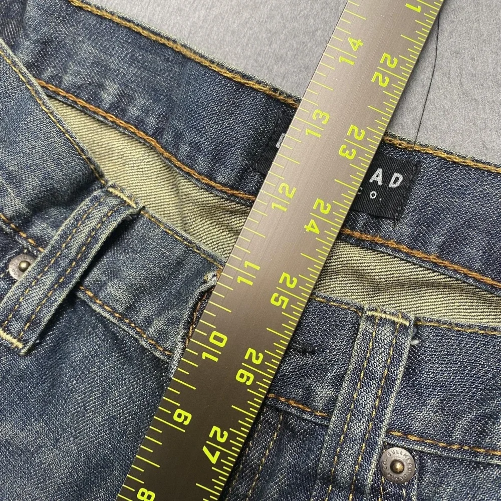Bullhead Denim Co. Jeans Mens 34x32 Blue Slim Straight Denim Medium Wash‎ Pants